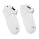 Helly Hansen Men's Ped Socks - 2 Pack - White - 7-11 - Wit Afbeelding 1