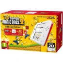 Nintendo 2DS White and Red Console - Includes New Super Mario Bros 2 Afbeelding 1