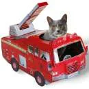 Cat play houses - Fire Engine Afbeelding 1