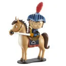 Mike The Knight Deluxe Figure - Mike On Galahad Afbeelding 1