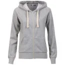 Brave Soul Women's Adrian Zip Through Hoody - Grey Marl - S - Grijs Afbeelding 1