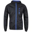 55 Soul Men's Shooting Jacket - Black/Nautical Blue - S - Black/Nautical Blue Afbeelding 1