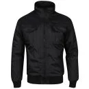 Soul Star Men's Goddy Plain Jacket - Black - S - Zwart Afbeelding 1