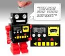 Retro Robot Money Bank Afbeelding 1