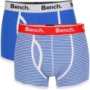 Bench Men's 2-Pack Boxers - Blue - S - Blauw Afbeelding 1