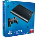 PS3: New Sony PlayStation 3 Slim Console (12 GB) - Black - REFURBISHED Afbeelding 1