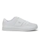 Beck & Hersey Men's Hades Patent Velcro Strap OX Trainers - White - UK 7 - Wit Afbeelding 1