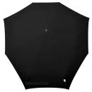 Senz Smart Stormproof Stick Umbrella - Black Afbeelding 1