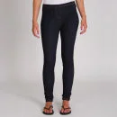 Influence Women's Plain Denim Jeggings - Denim - S-M - Denim Afbeelding 1