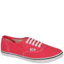 Vans Authentic Lo-Pro Canvas Trainer - Paradise Pink/True White - 3 - Paradise Pink/True White Afbeelding 1