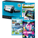 Wii U Console: 32GB Nintendo Land Premium Bundle (Includes Just Dance 4 and Sports Connection) Afbeelding 1