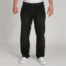 Ringspun Heren Deadstock Jeans - Donker Gewassen - 28R - Dark Wash Afbeelding 1
