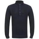 Kickers Men's Girton Knit - Navy - S Afbeelding 1