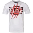 MMA Elite Men's Tear T-Shirt - White - S - Wit Afbeelding 1