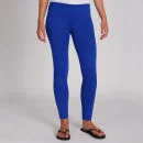 Influence Women's Plain Leggings - Blue - S-M - Blauw Afbeelding 1