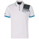 Kangol Men's Pops Polo Shirt - White - S - Wit Afbeelding 1
