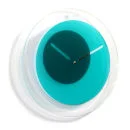 Orbit Clock - Teal Afbeelding 1