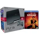 PS3 Sony Playstation 3 Slim Console (320 GB) Including The Karate Kid 2010 Blu Ray - Grade A Refurb Afbeelding 1