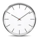 LEFF Amsterdam One 55cm Wall Clock - Stainless Steel White Index Afbeelding 1
