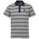 Sergio Tacchini Men's Direct Polo - Grey - S - Grijs Afbeelding 1