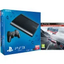 PS3: New Sony PlayStation 3 Slim Console (500 GB) - Black - Includes Need For Speed: Rivals Afbeelding 1