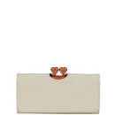 Ted Baker Ronnee Enamel Heart Matinee Purse - Cream Afbeelding 1