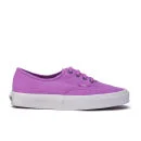 Vans Women's Authentic Overwashed Trainers - Radiant Orchid - 3 - Pink/Purple Afbeelding 1