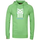 Fenchurch Men's Sweatshirt Icon Hoody - Kelly Green/White/Marine - S - Kelly Green/White/Marine Afbeelding 1