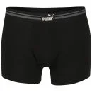 Puma Men's Contrast Waist Band Boxers - Black - S - Zwart Afbeelding 1