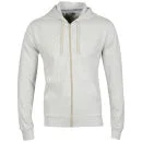 Brave Soul Men's Adrian G Zip Through Hoody - Oatmeal - S - Oatmeal Afbeelding 1