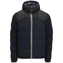 Soul Star Men's Swoosh Jacket - Navy