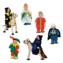 Melissa & Doug Castle Wooden Figure Set Afbeelding 1