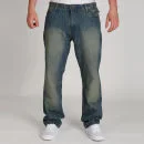 Ringspun Deadstock Herenjeans - Licht Gewassen - 28R - Light Wash Afbeelding 1