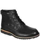 Rockport Men's Union Street Moc Front Boots - Black - 7 - Zwart Afbeelding 1
