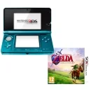 Nintendo 3DS Console (Aqua Blue) Bundle: Includes The Legend Of Zelda: Ocarina Of Time (3DS) Afbeelding 1
