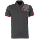 Kangol Men's Pops Polo Shirt - Charcoal - S - Charcoal Afbeelding 1