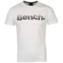Bench Men's Equaliser T-Shirt - White - S - Wit Afbeelding 1