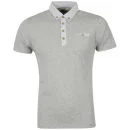Boxfresh Men's Kaiyo Polo Shirt - Grey Fleck - S - Grey Fleck Afbeelding 1