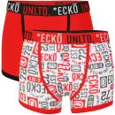 Ecko Men's 2-Pack Boxers - Red/White - S - Red/White Afbeelding 1