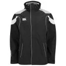 Canterbury Regenjas met Rits voor Heren - Zwart/Wit - S - Black/White Afbeelding 1