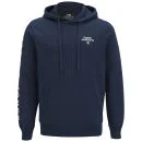 Jack & Jones Men's Core Mono Hooded Sweatshirt - Dress Blue - S - Blauw Afbeelding 1