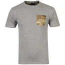 Bench Men's Fernhurst T-Shirt - Grey Marl - S - Grijs Afbeelding 1