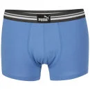 Puma Men's Contrast Waist Band Boxers - Blue - S - Blauw Afbeelding 1