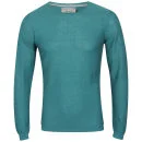 Jack & Jones Men's Bright O-Neck Knit - Green - S - Groen Afbeelding 1