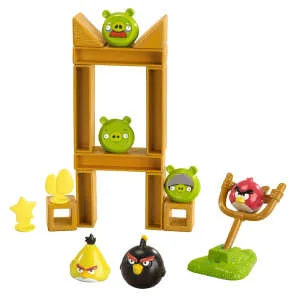Angry Birds Knock On Wood Game Afbeelding 1