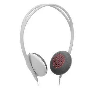 Pivot: On Ear Headphones - Grey / Pink Afbeelding 1