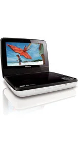 Philips PD7030/05 7-inch Portable DVD Player inc Car Adapter Afbeelding 1