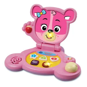 Vtech Baby Bear Laptop - Pink Afbeelding 1