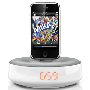 Philips Fidelio DS1100 Docking Speaker and Clock Afbeelding 1