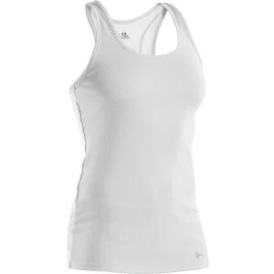 Under Armour Women's Victory Tank Top - White/Aluminium - XS - White/Alluminium Afbeelding 1